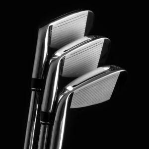 view-of-metallic-golf-clubs